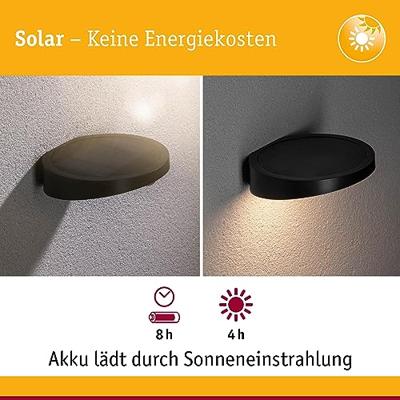 Paulmann 94246 Ryse Wandlamp op zonne-energie met bewegingsmelder Energielabel: A (A - G) 1.2 W Warmwit Antraciet Paulmann 94246 Ryse Wandlamp op zonne-energie met bewegingsmelder Energielabel: A (A - G) 1.2 W Warmwit Antraciet