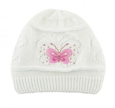 Aliap babymuts Vlinder meisjes katoen Aliap babymuts Vlinder meisjes katoen