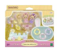 Sylvanian Families drieling baby crème konijn badspeelset 5707 - thumbnail