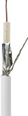 Coaxkabel | Coax 9 (KOKA 799) | 25,0 m | Wit