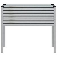 Plantenbank 100x41x90 cm gegalvaniseerd staal - thumbnail