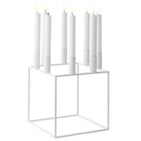 Audo Copenhagen Kubus 8 kandelaar wit - thumbnail