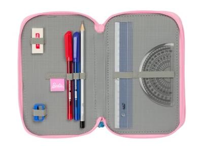 Schooletui met Accessoires Barbie Painterly Roze Hemelsblauw 12,5 x 19,5 x 5,5 cm 37 Onderdelen