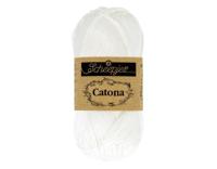 Scheepjes Catona 50g - 106 Snow White - Haakgaren / Breigaren - thumbnail