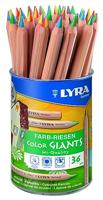 Kleurpotlood lyra color giants nature vierkleurig - thumbnail