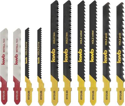 Decoupeerzaagbladen 10Dlg KWB - Kwb