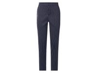 esmara Dames pantalon (strepen/marineblauw, 36) - thumbnail