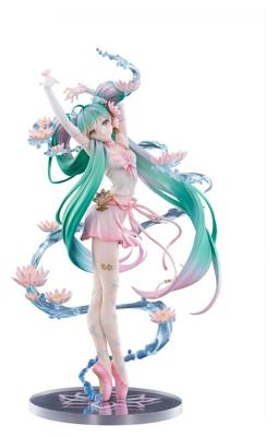 Hatsune Miku F:NEX PVC Statue 1/7 Water lily Ver. 27 cm