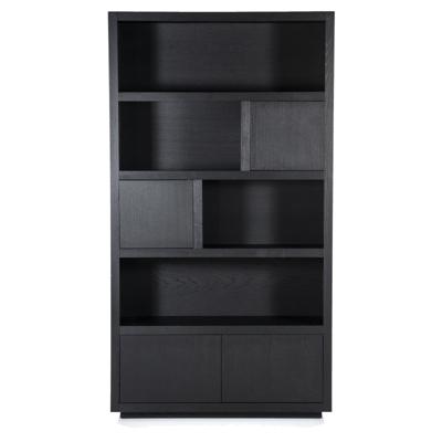 Eleonora Opbergkast 'Helsinki' Eiken, kleur Zwart, 220 x 120cm