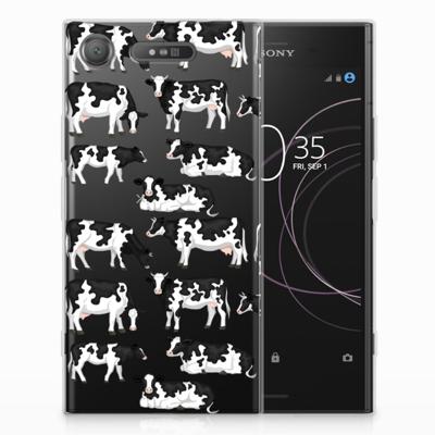 Sony Xperia XZ1 TPU Hoesje Koetjes Sony Xperia XZ1 TPU Hoesje Koetjes