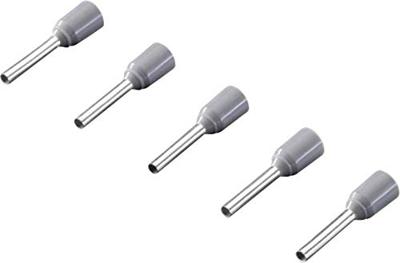 Rittal 4050.743 Adereindhulzen 0.75 mm² Deels geïsoleerd Grijs 500 stuk(s)