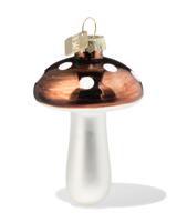 HEMA Kersthanger 8.7cm glas paddenstoel - thumbnail