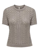 Only Saga Gebreide Top - thumbnail