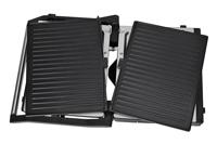 BiKitchen grill 200 Contactgrill Elektrisch Controlelampje, Inklapbaar, Traploze temperatuurregeling Zwart - thumbnail