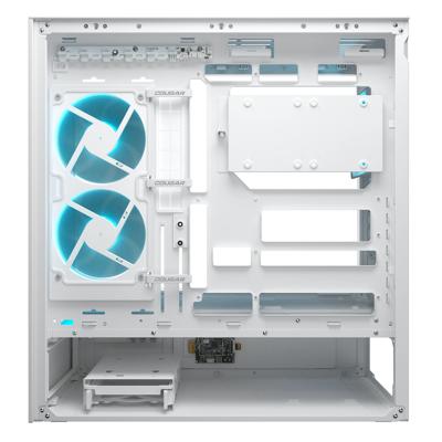 ATX Semi-toren BehuizingCougar CFV235 Vision White Wit