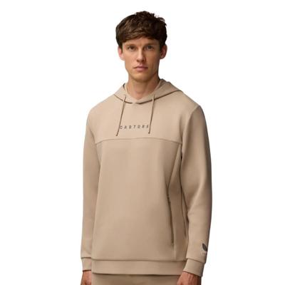 Castore Scuba Hoodie Beige Zwart