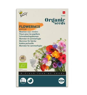 Zaden vlindermengsel 1.5 gram Organic Tuinplus - Tuinplus Zaden vlindermengsel 1.5 gram Organic Tuinplus - Tuinplus