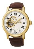 Horlogeband Seiko 4R39-00K0 / SSA232K1 Leder Bruin 18mm - thumbnail