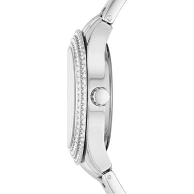Fossil ES5137 Horloge Stella staal zilverkleurig 30 mm