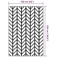 VidaXL Buitenkleed arakil 160x230 cm pp grijs - thumbnail