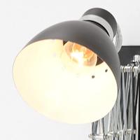 Steinhauer SchaarlampSpring zwart met chroom - 6290ZW - thumbnail