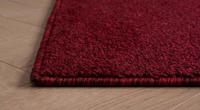 Tapeso Laagpolig vloerkleed Fine - rood - 160x230 cm - thumbnail