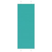 VidaXL Plissé rolgordijn 70x200 cm stofbreedte 69,4 cm petrol groen - thumbnail