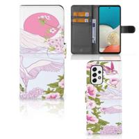 Samsung Galaxy A53 | Telefoonhoesje | Met pasjeshouder | Bird Standing - thumbnail