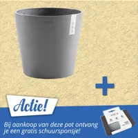 Ecopots Bloempot Amsterdam Ø30cm - Grijs - thumbnail