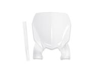 UFO PLAST startnummerbord start number plate ufo yamaha white - thumbnail