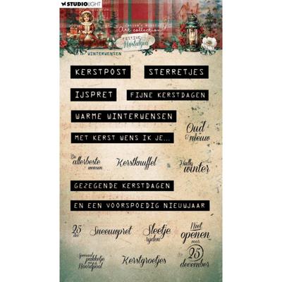 Studio Light • festive nostalgia clear stamp winterwensen