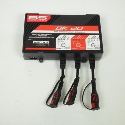 BS-BATTERY acculader "bk20 multiple chargers. bk20 bs-charger 3x2.0a