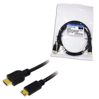 LogiLink CH0022 HDMI/HDMI-mini kabel 1,5m LogiLink CH0022 HDMI/HDMI-mini kabel 1,5m