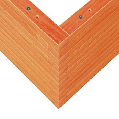 Plantenbak 70x70x45,5 cm massief grenenhout wasbruin Plantenbak 70x70x45,5 cm massief grenenhout wasbruin