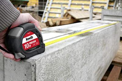 kwb 060810 Rolmaat 10 m Staal, Kunststof