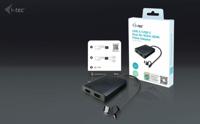 I-tec USB-A/USB-C Dual 4K/60 Hz HDMI Video Adapter - thumbnail