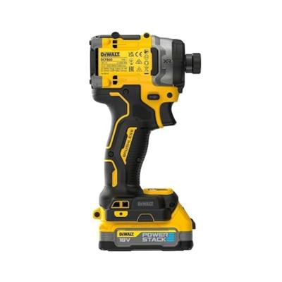 DeWalt DCF860E2T 18V XR Brushless Accu Slagschroevendraaier | 1.7Ah POWERSTACK in TSTAK koffer - DCF860E2T-QW DeWalt DCF860E2T 18V XR Brushless Accu Slagschroevendraaier | 1.7Ah POWERSTACK in TSTAK koffer - DCF860E2T-QW