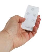 CasaFan AIROS ECO DESIGN WALL WE Wandventilator 45 W (Ø x h) 404 cm x 540 mm Wit Met afstandsbediening, Timer - thumbnail