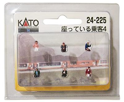 KATO 7024224 N Passagiers figuren Geverfd, Zittend, Staand