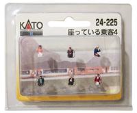 KATO 7024224 N Passagiers figuren Geverfd, Zittend, Staand - thumbnail