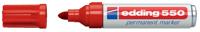 Edding permanente marker e-550 rood - thumbnail