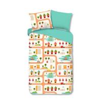 Good Morning katoenen kinderdekbedovertrek - thumbnail