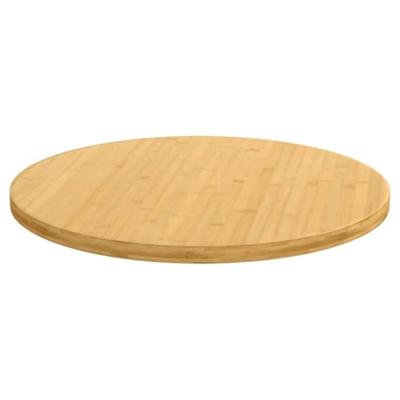 Tafelblad Ø 80x2,5 cm bamboe