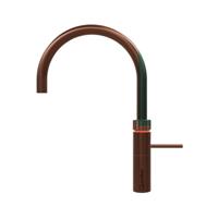 Quooker Fusion Round kokendwaterkraan - draaibare uitloop - PRO3 reservoir - Warm / kokend water - rosé koper 3FRRCO - thumbnail