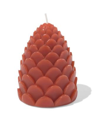 HEMA Kaars dennenappel 7.7x10cm (terra)