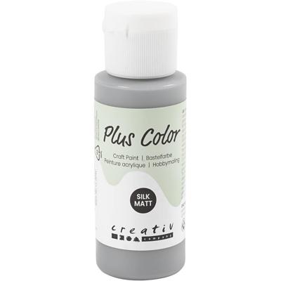 Plus Color acrylverf, rain grey, 60 ml/ 1 fles