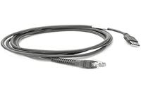 ZEBRA CBA-U21-S07ZBR - Serial Kabel (zwart, 2,1 m, USB, EAS, Male Connector/Male Connector, DS2208-SR) - thumbnail