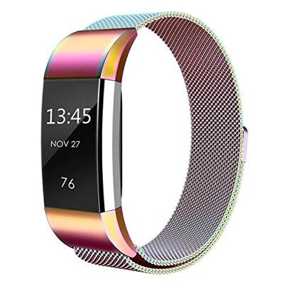 Fitbit Charge 2 milanese bandje - Maat: Large - Multicolor Fitbit Charge 2 milanese bandje - Maat: Large - Multicolor