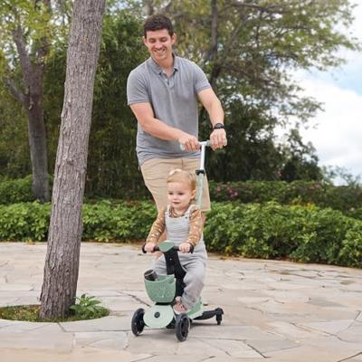 Meegroeistep GO UP BABY 360 - GLOBBER saliegroen