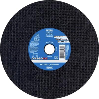 PFERD TOOLS EHT 230-1,9 SG INOX 61328124 Doorslijpschijf recht 230 mm 25 stuk(s) RVS